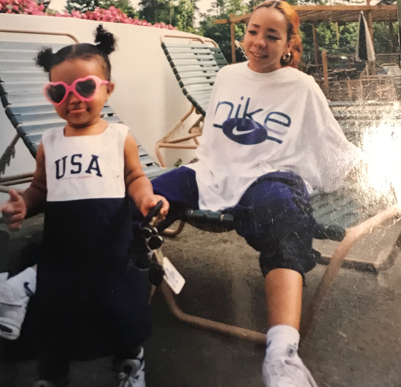 Cute Mommy Daughter Moments Between Tiny Harris And Her Oldest Daughter Zonnique Essence 